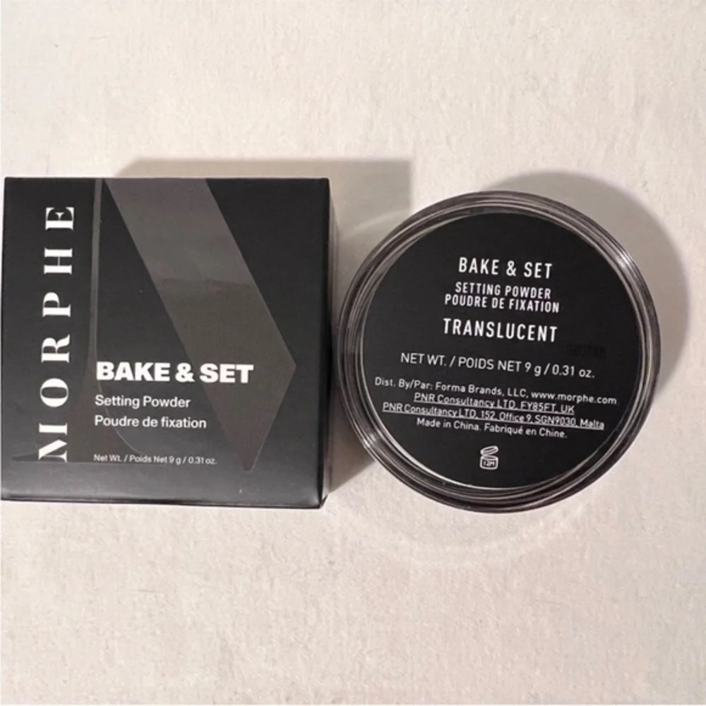 MORPHE Bake & Set 16 Hour Setting Powder in Translucent Size:9 g/0.31oz NWT
